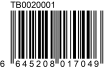 EAN13 -54455