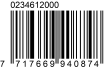 EAN13 -56722