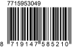 EAN13 -58521