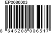 EAN13 -58608